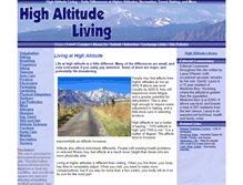 Tablet Screenshot of highaltitudelife.com